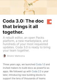 code 3 0 the doc that brings it all together